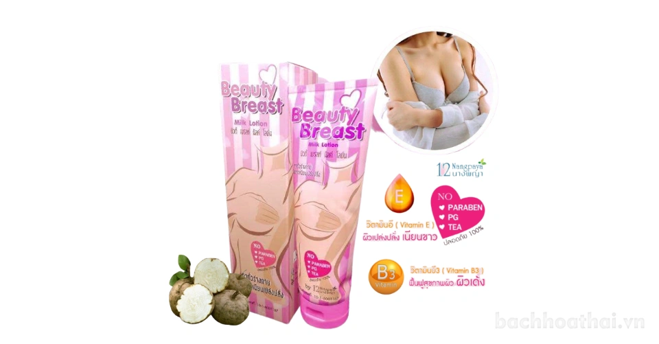 Kem massage nở ngực 12 NANGPAYA Beauty Breast Milk Lotion