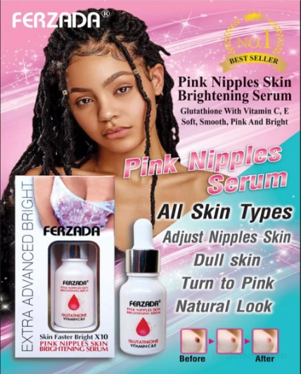 Serum hồng nhũ hoa Ferzada Pink Nipples Skin Brightening ảnh 9