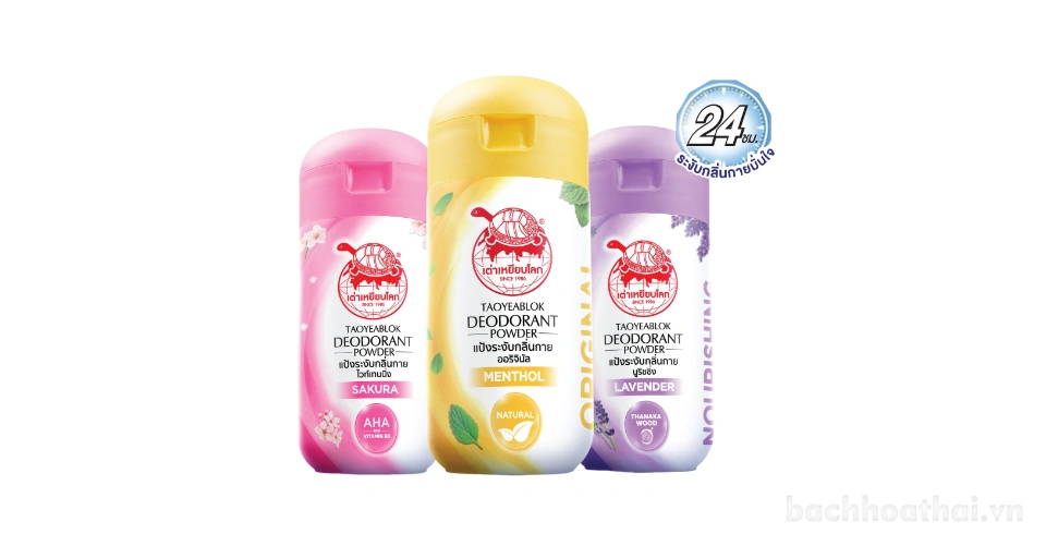 Phấn khử mùi con rùa Taoyeablok Deodorant Powder