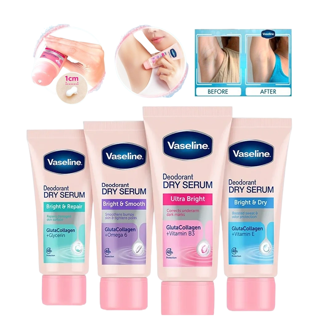 Serum khô dưỡng trắng khử mùi Vaseline DRY SERUM Whitening