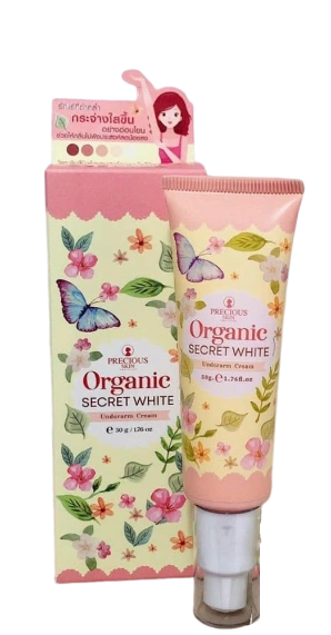 Kem thâm nách dưỡng trắng Organic Secret White underarm cream Thái Lan ảnh 1
