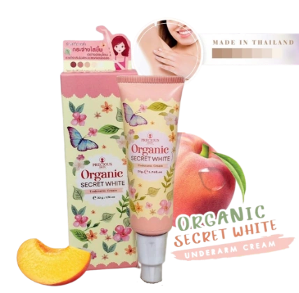 Kem thâm nách dưỡng trắng Organic Secret White Underarm Cream Thái Lan ảnh 1
