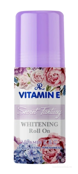 Lăn khử mùi hương nước hoa AR Vitamin E Whitening Roll On với Vitamin C & E  ảnh 11