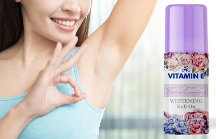 Lăn khử mùi hương nước hoa AR Vitamin E Whitening Roll On ảnh 8