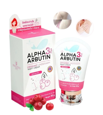 Kem thâm nách Alpha Arbutin 3 plus Organic Underarm Night Cream Thái Lan ảnh 1