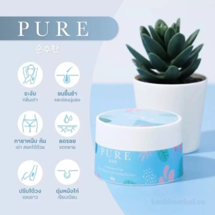 Kem khử thâm nách, mông, bẹn, bikini PURE Underarm care white Secret Toning Essence ảnh 19