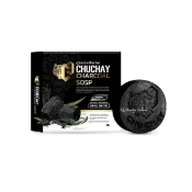 Ảnh sản phẩm Xà phòng vệ sinh than tre Chuchay Charcoal Soap dành cho nam giới  1