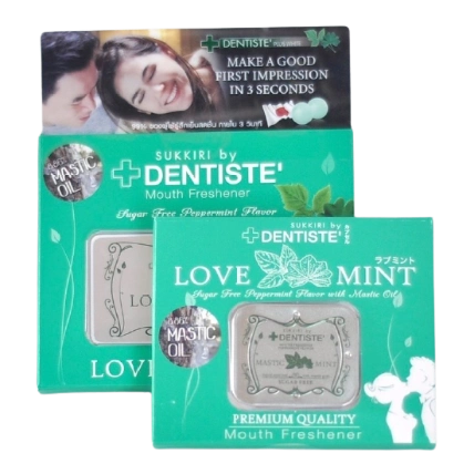 Kẹo Bạc Hà Dentiste Sukkiri Love Mint Thái Lan ảnh 1
