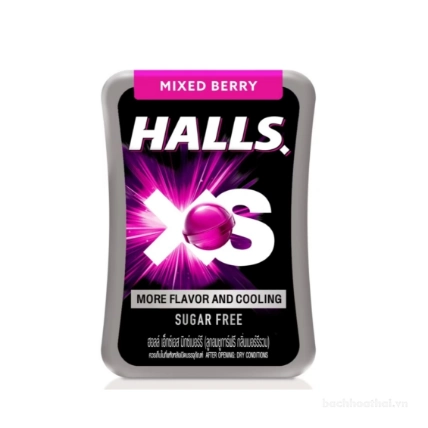 Kẹo ngậm thơm miệng Halls XS vị Red Bull Thái Lan ảnh 21