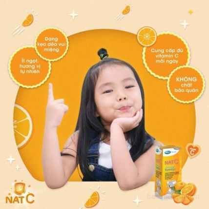 Kẹo dẻo bổ sung vitamin C Mega We Care NAT C Yummy Gummyz ảnh 11