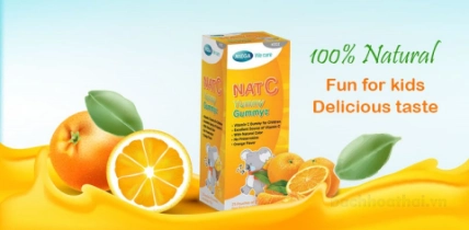Kẹo dẻo bổ sung vitamin C Mega We Care NAT C Yummy Gummyz ảnh 9