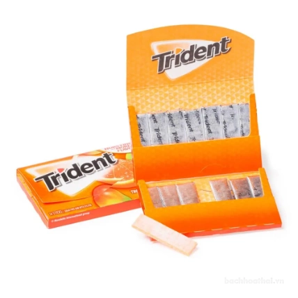 Kẹo Trident Gum không đường vị trái cây nhiệt đới ảnh 7