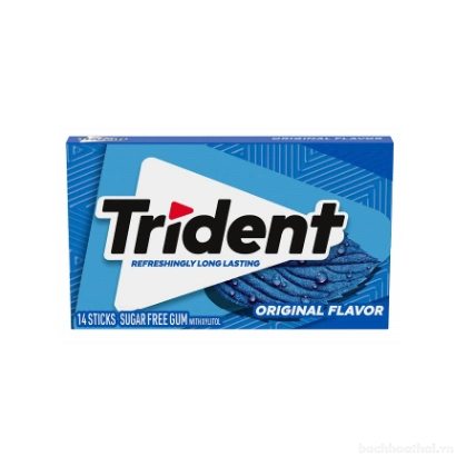 Kẹo Trident Gum không đường vị trái cây nhiệt đới ảnh 11