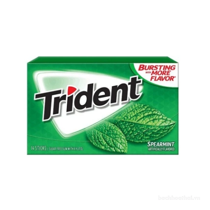 Kẹo Trident Gum không đường vị trái cây nhiệt đới ảnh 13