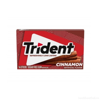 Kẹo Trident Gum không đường vị trái cây nhiệt đới ảnh 14