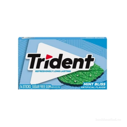 Kẹo Trident Gum không đường vị trái cây nhiệt đới ảnh 15