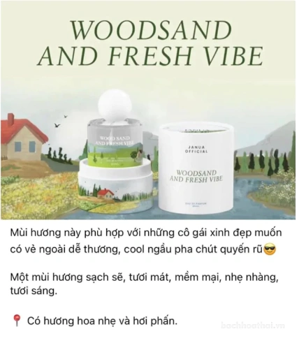Nước hoa nội địa Janua Eau De Parfum 30ml ảnh 5