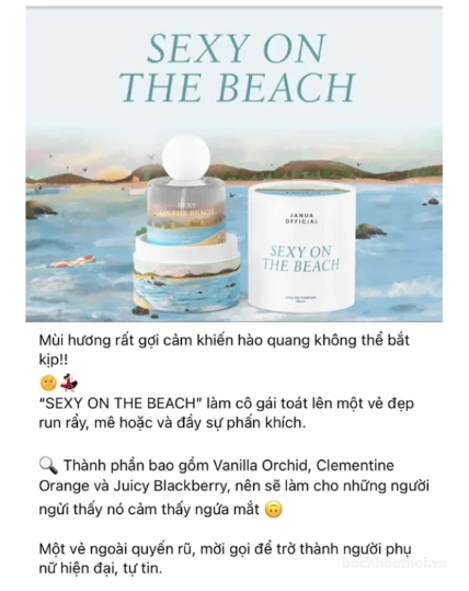 Nước hoa nội địa Janua Eau De Parfum 30ml ảnh 4
