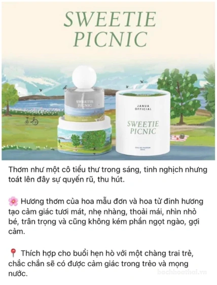 Nước hoa nội địa Janua Eau De Parfum 30ml ảnh 2