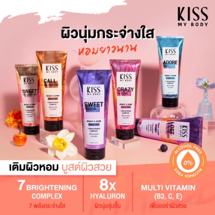 Xịt thơm toàn thân hương nước hoa Kiss My Body Perfume Body Mist  ảnh 5