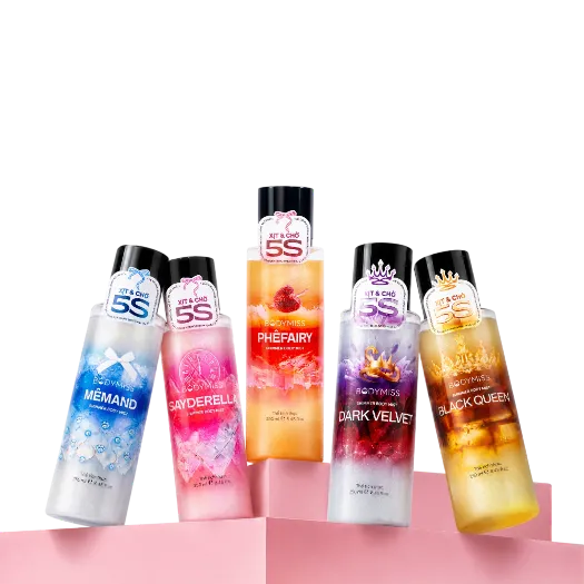 Ảnh sản phẩm Xịt thơm Bodymiss hương nước hoa nhũ kim tuyến Shimmer Body Mist 250ml 1