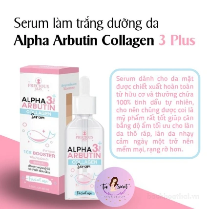 Serum làm trắng dưỡng da Alpha Arbutin Collagen 3 Plus Serum 50ml ảnh 9