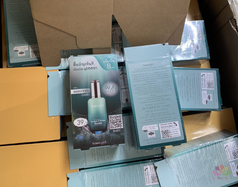 Serum vi tảo biển Snowgirl Squalane & Plankton Booster ảnh 7