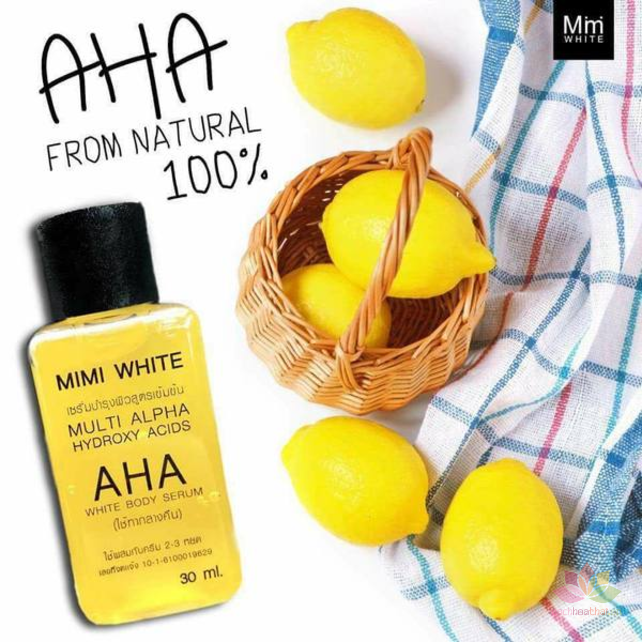 Serum kích trắng MIMI White Body Aha ảnh 7