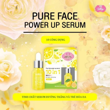 Jellys PURE FACE Power Up serum 10 in 1 ảnh 5