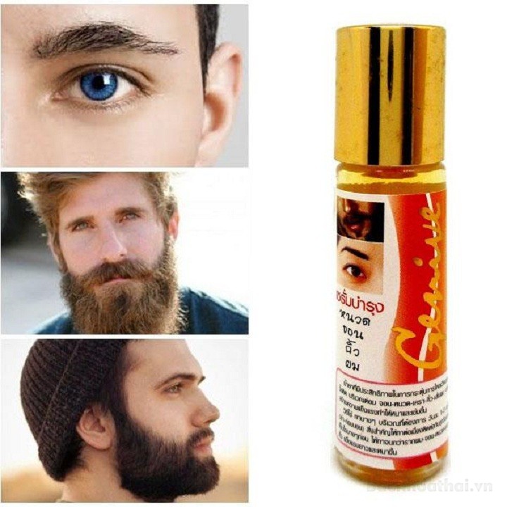 Serum kích mọc lông mi, chân mày, râu, tóc Genive Thái Lan