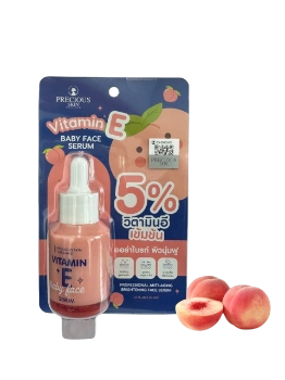 Ảnh sản phẩm Serum dưỡng da Vitamin E đều màu da loại bỏ sẹo nám baby Face Serum Thái Lan 1