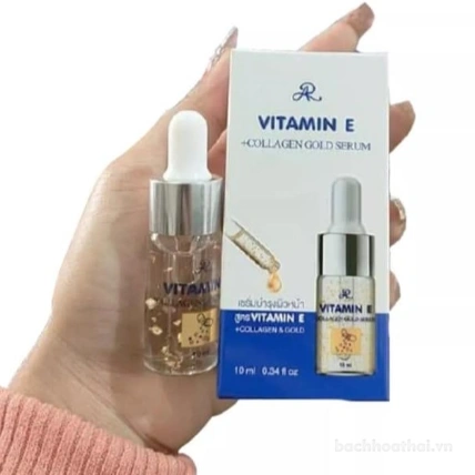 Serum chống lão hóa AR Vitamin E Collagen Gold Thái lan ảnh 7