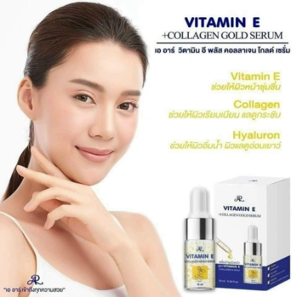 Serum chống lão hóa AR Vitamin E Collagen Gold Thái lan ảnh 8
