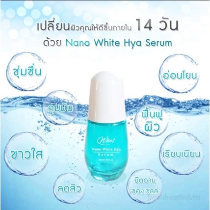 Serum dưỡng da Wises Nano White Hya Thái Lan ảnh 5