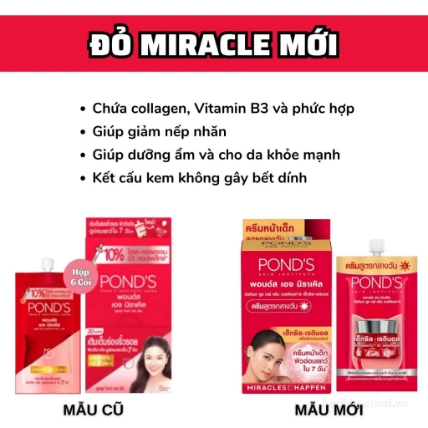 Túi serum dưỡng trắng chống nắng da ban ngày Pond’s Bright Beauty Thái Lan ảnh 16