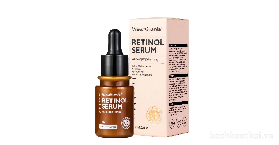 Serum chống lão hóa, trắng da Vibrant Glamour Retinol Serum