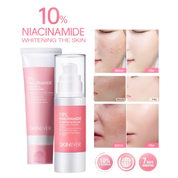 Ảnh sản phẩm Serum, tẩy tế bào chết làm trắng giảm sắc tố trong 7 ngày SKINEVER 10% Niacinamide Brightening SE009  1