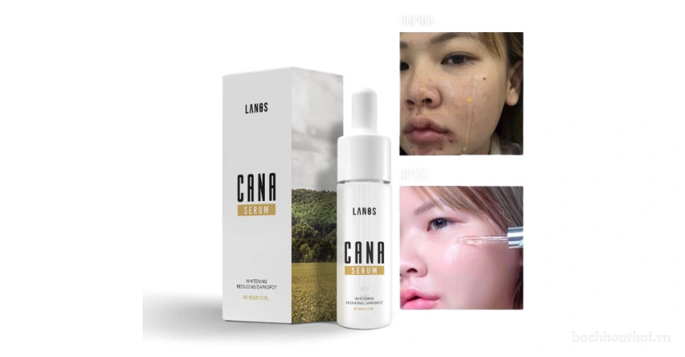 Serum dưỡng phục hồi da hư tổn do mụn Lanos Cana