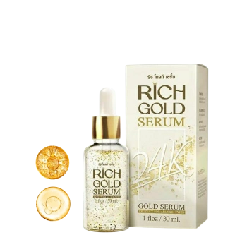 Ảnh sản phẩm Xà bông rửa mặt và Serum vàng 24K dưỡng trắng và ngăn ngừa lão hoá da Rich Gold  1