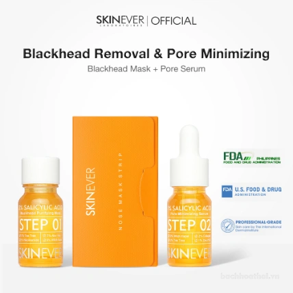Combo loại bỏ mụn thu nhỏ lỗ chân lông Salicylic Acid Blackhead Purifying & Pore Minimizing Set ảnh 2
