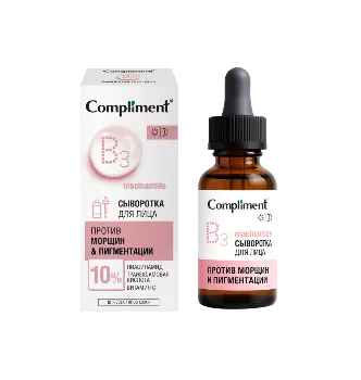 Ảnh sản phẩm Seum đều màu da Compliment B3 Niacinamide 10%, Vitamin C & Tranexamic Acid Serum 27ml 1