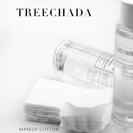 Bông tẩy trang Treechada Soft Double-Effect Cotton (50 miếng) ảnh 4