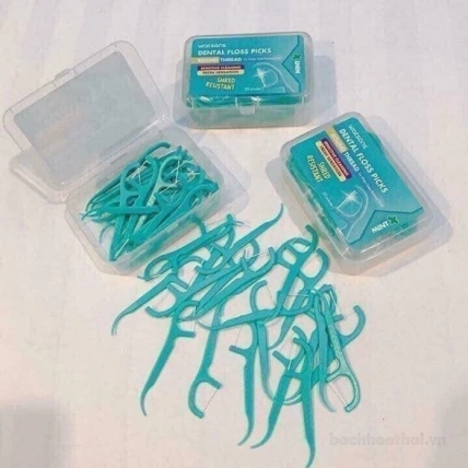 Chỉ nha khoa Watsons Round Thread Dental Floss Picks Thái Lan ảnh 4