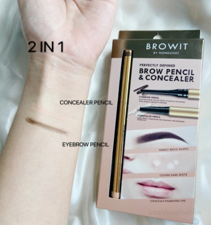 Kẻ chân mày Browit Perfectly Defined Brow Pencil & Concealer ảnh 18