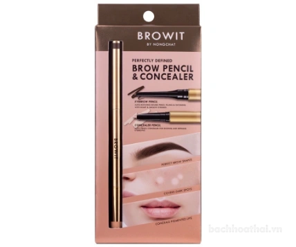 Kẻ chân mày Browit Perfectly Defined Brow Pencil & Concealer ảnh 5