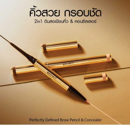 Kẻ chân mày Browit Perfectly Defined Brow Pencil & Concealer ảnh 22