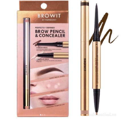 Kẻ chân mày Browit Perfectly Defined Brow Pencil & Concealer ảnh 1