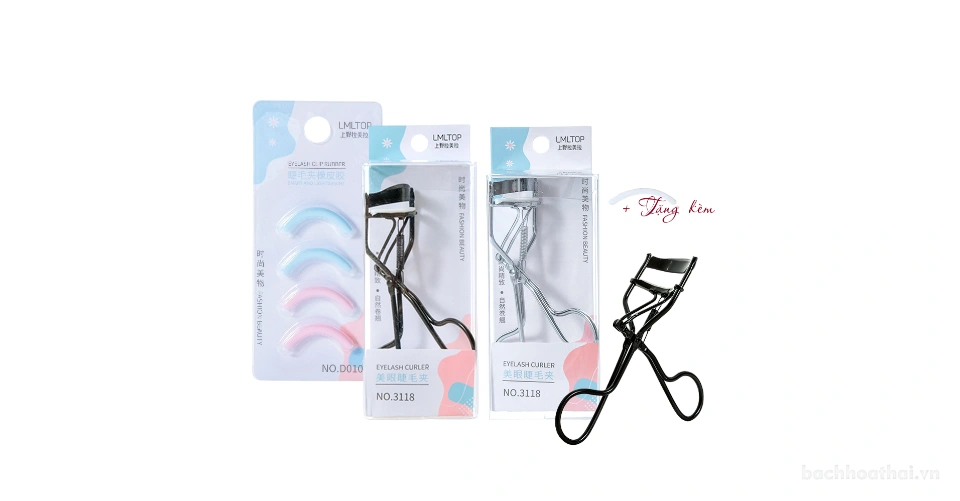 Kẹp bấm mi Eyelash Curler nội địa Trung kèm +1 đêm cao su