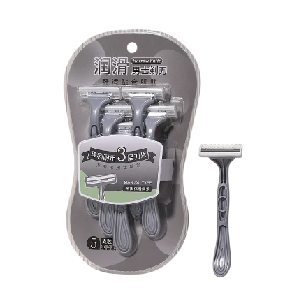 Set 5 cây dao cạo râu 3 lưỡi LMLTOP SY313 ảnh 1