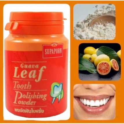 Bột làm trắng răng thảo dược Supaporn Tooth Polishing Powder Plus Herbs Thái Lan ảnh 2